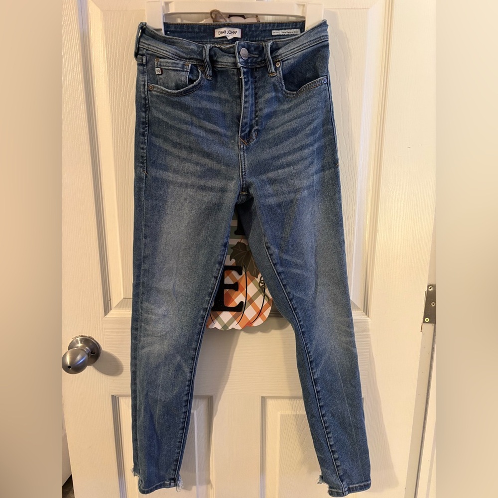 Dear John Denim Skinny Jeans in Indigo